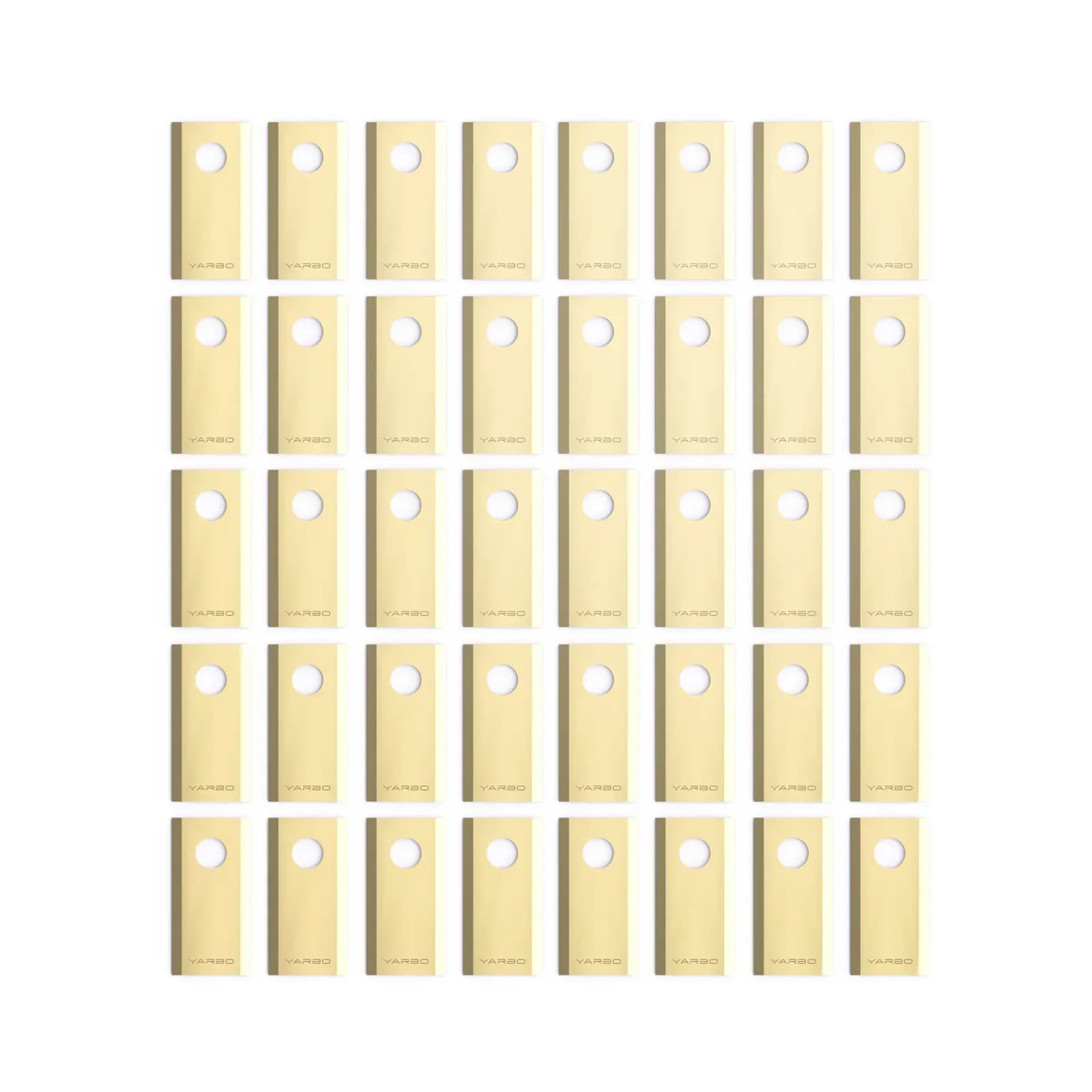 Yarbo rezerves asmeņu un skrūvju komplekts (40 gab.)