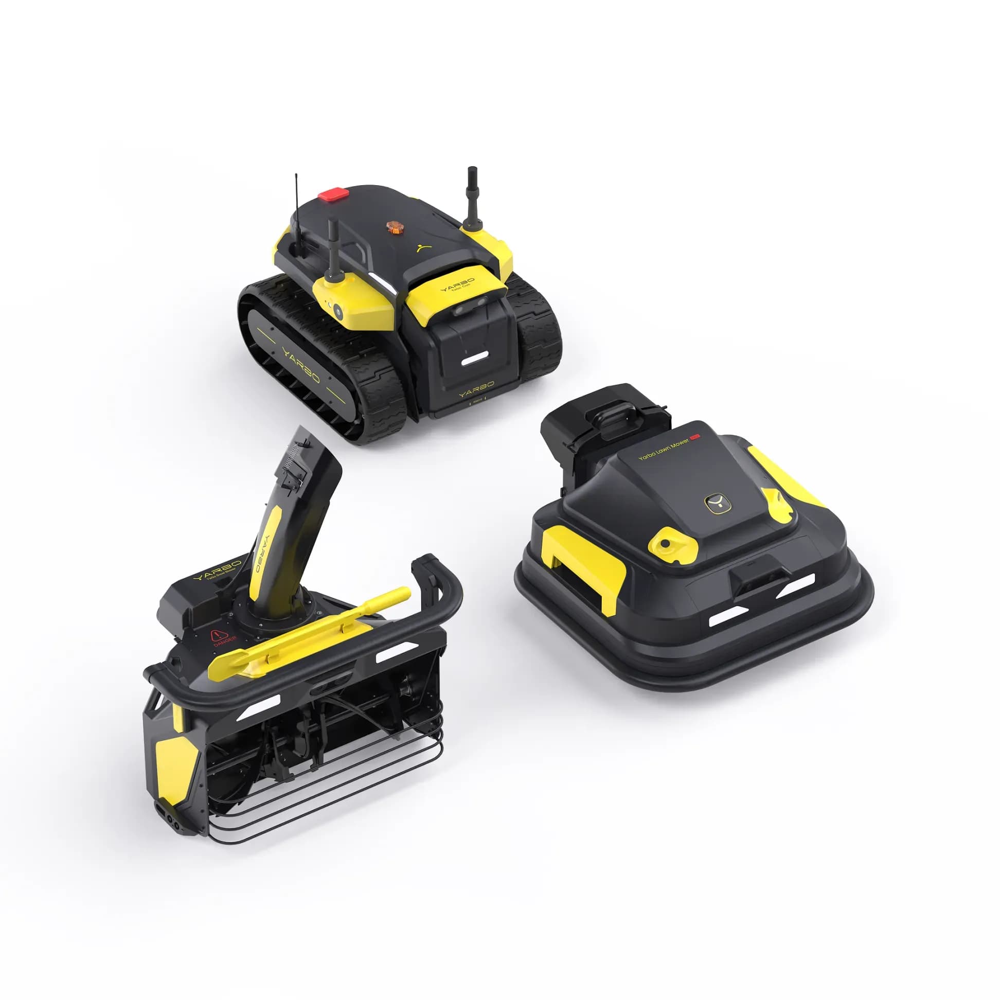 Yarbo Core + M1 PRO zāles pļaušanas modulis + S1 sniega pūšanas modulis – KOMPLEKTS